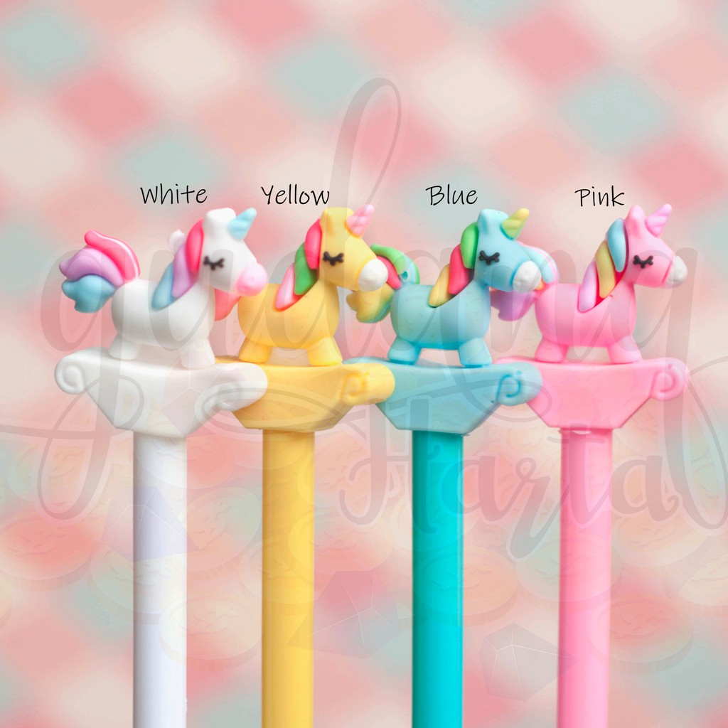 

Pulpen Gel Unicorn Kuda Poni Unicorn Pena Lucu Bolpen Unik GH 307152
