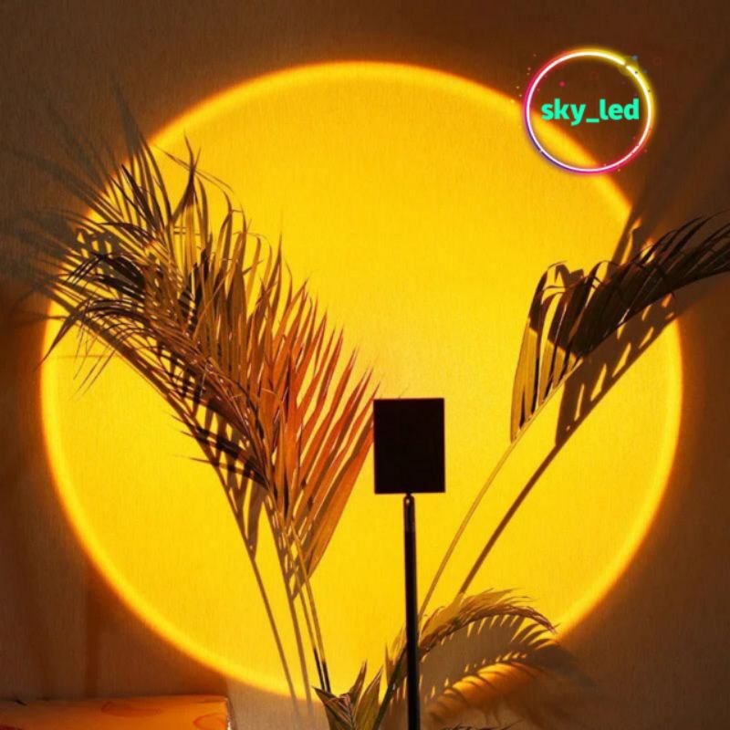 SUNSET LAMPU LAMPU SUNSET LAMLU FILL PROYEKTOR LAMPU TIDUR LAMPU TIDUR LED MOTIF MATAHARI