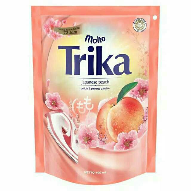 Molto Trika/ Pelembut dan Pewangi Pakaian 400ml