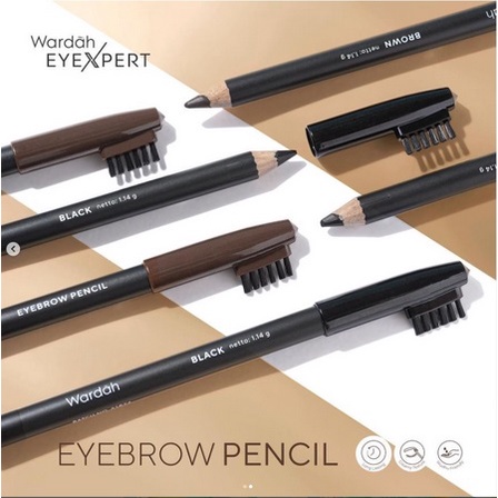 ✨SHASYA✨ Wardah EyeXpert Eyebrow Pencil 1.14 g - WARDAH EYEXPERT SERIES