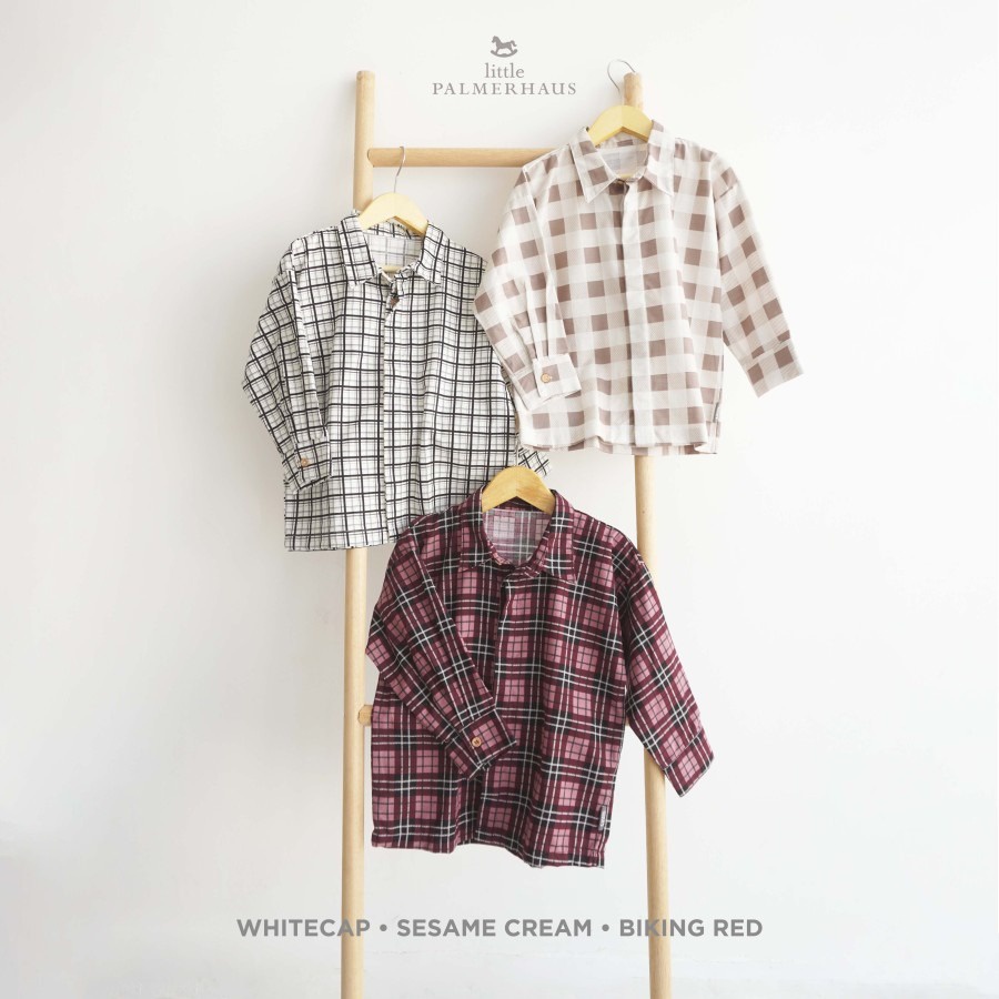 Little Palmerhaus - Plaid Shirt Top Boy (Kemeja Anak)