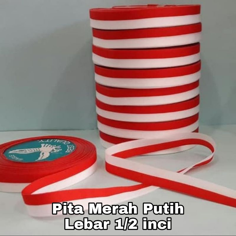 

Pita Merah Putih [Harga Pita Per METER bukan Per Roll