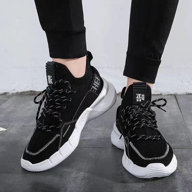 Sepatu Sneakers Pria kasual Nyaman mesh breathble Sneakers impor mode Sepatu bernapas