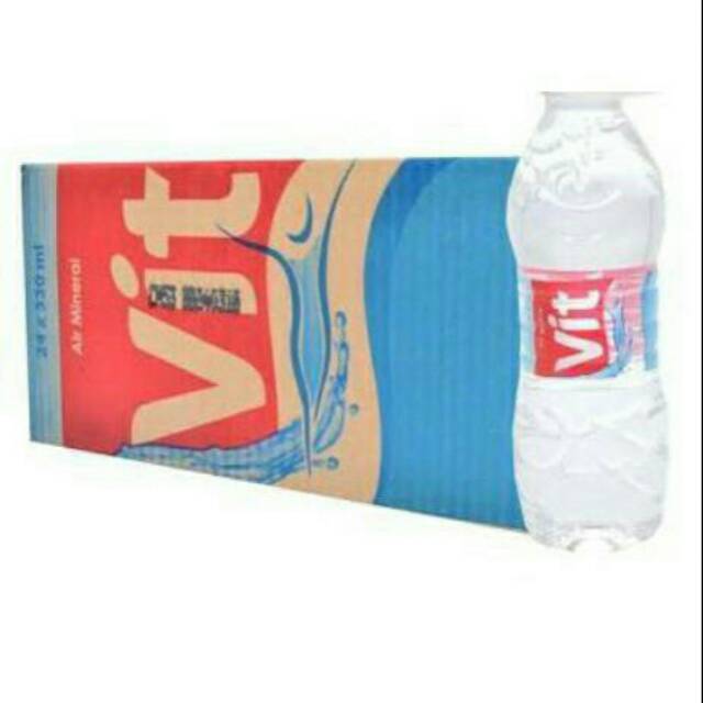 Vit Botol 330 Ml Isi 24 Pcs 1 Dus Air Mineral Vit Botol 330 Ml Air Minum Dalam Kemasan Shopee Indonesia