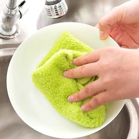 ❤️GTB❤️ R048 Lap Tangan Microfiber Polos Hand Towel Gantung Dapur Handuk Kitchen Kualitas Kain Murah