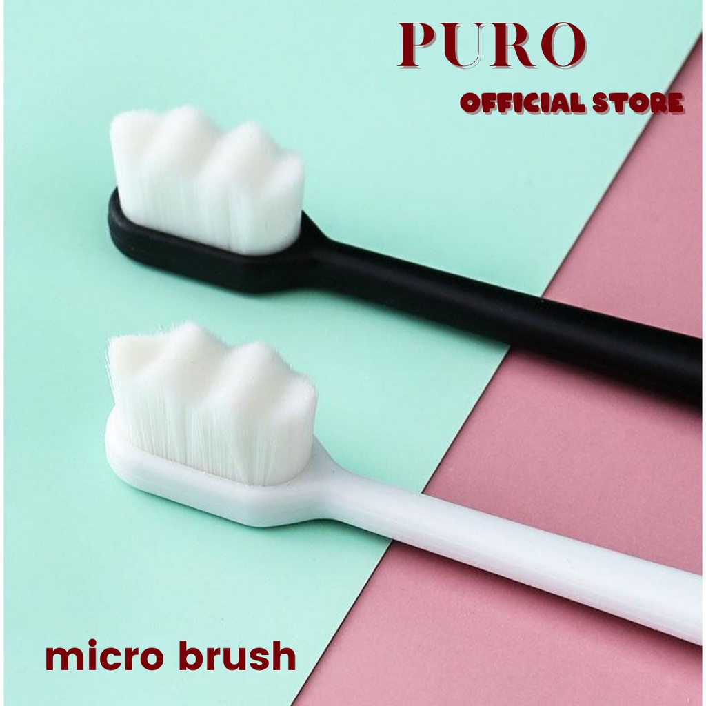 Sikat Gigi Jepang/ Nano Microbrush Super Soft Dewasa/Anak2 yang aman saat digunakan