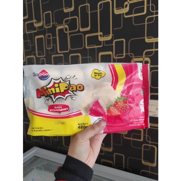 FROZENFOOD- BAPAO MINIPAO OKEPAO ISI 30PCS