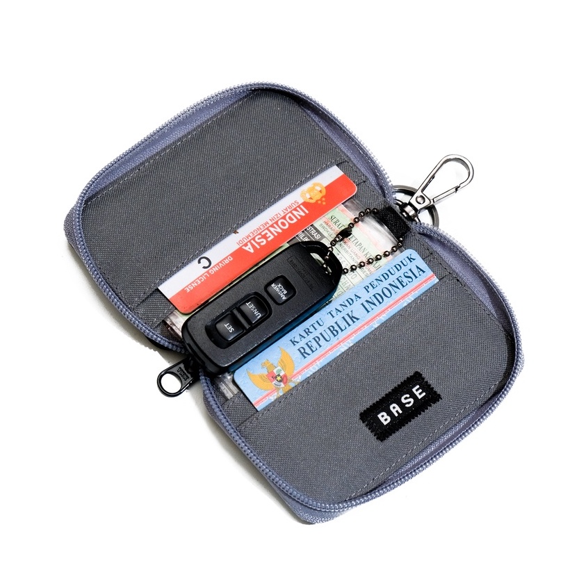 Dompet STNK Motor Mobil Kartu SIM eToll Gantungan Kunci Keyless Smartkey - BDSS100