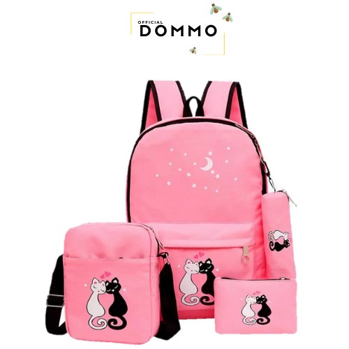 [LOKAL] DOMMO - D1139 TAS JABOX DARI JAKARTA - Tas Ransel Backpack Tas Sekolah morymony-1
