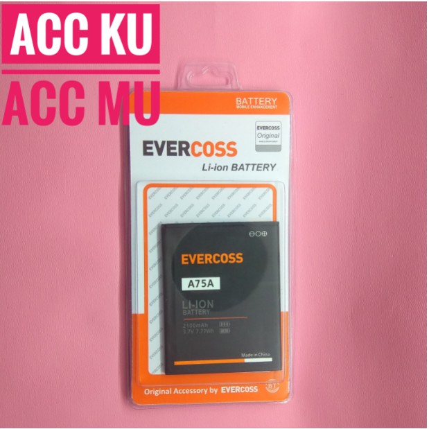 BATRE BATTERY BATERAI EVERCROSS A75A A75G A75 WINNER Y ULTRA ORIGINAL 99