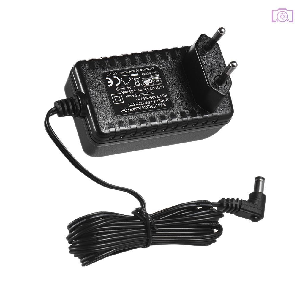 Yongnuo Adapter Power 12V 2A For Yongnuo LED YN300III /YN216 /YN1410 /YN300AIR /YN160III /YN168