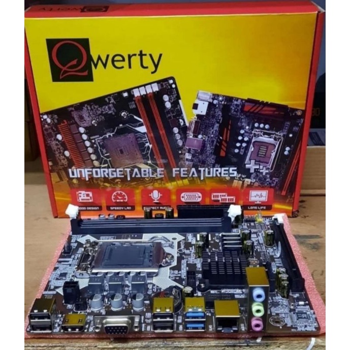 MOTHERBOARD QWERTY h81 LGA 1150