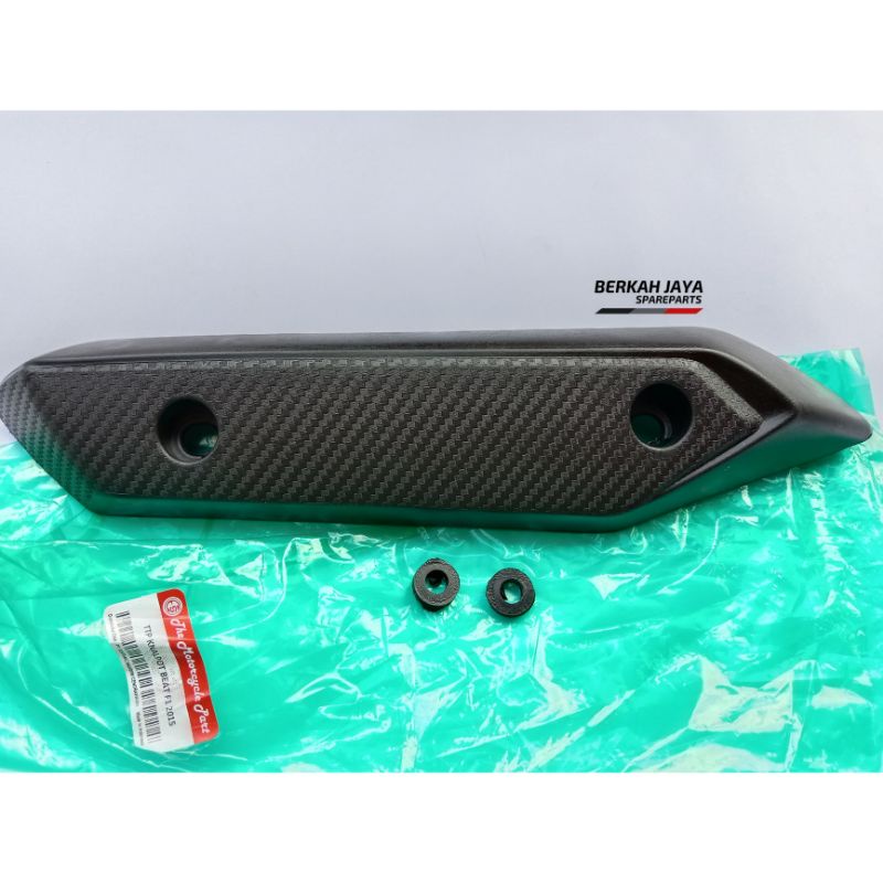 Pelindung Knalpot Beat Fi 2013 2014 2015 Cover Tameng Tutup Knalpot
