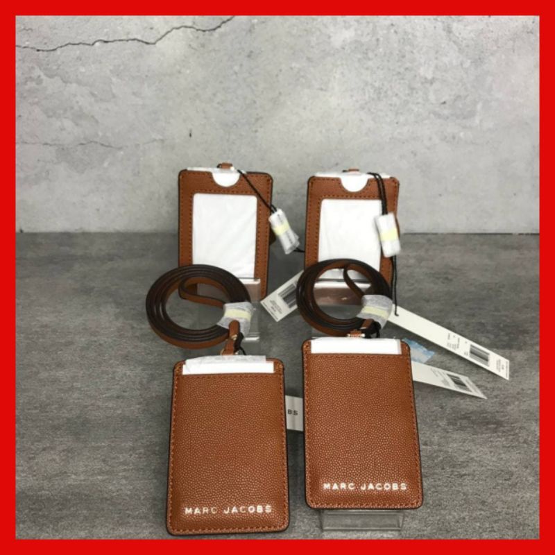 

Jual Marc Jacobs Id Tag Lanyard Leather Color Smoke Almond. Branded Original