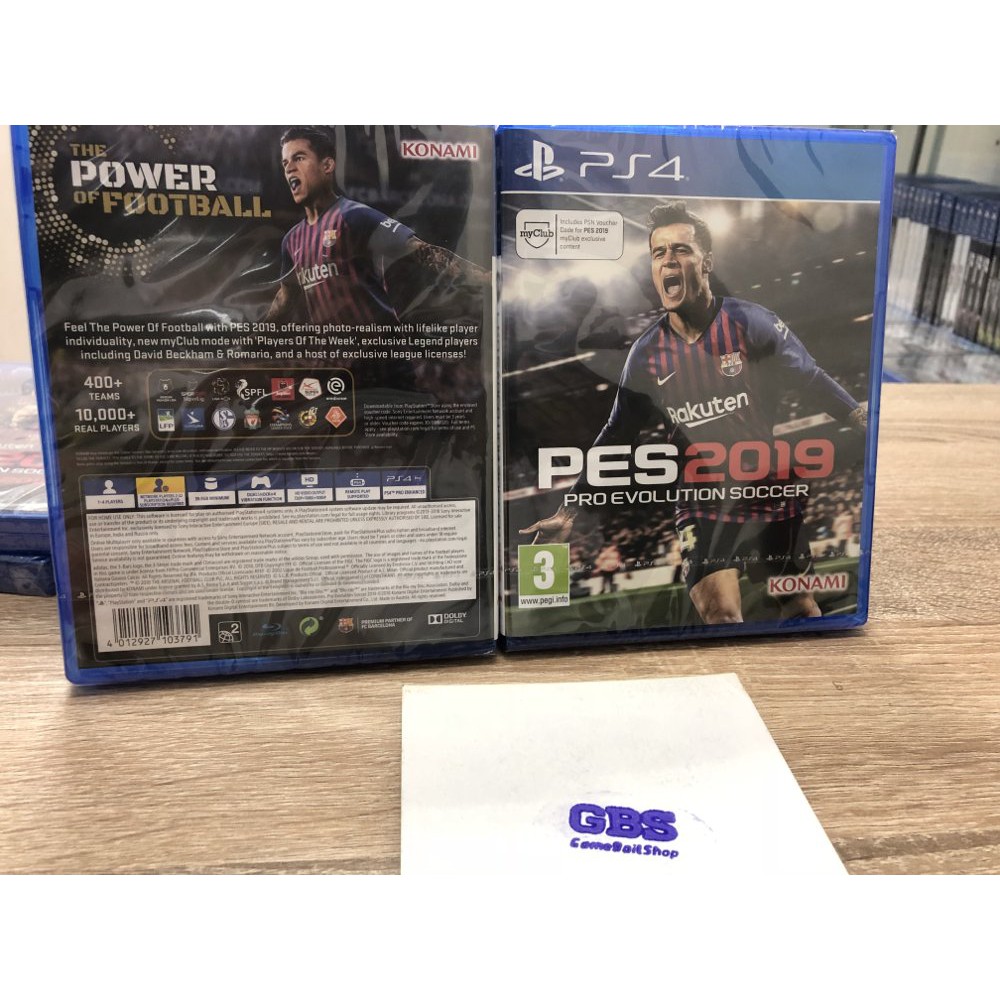 TERLARIS PS4 Game - PES 2019 Pro Evolution Soccer 19 Reg 2