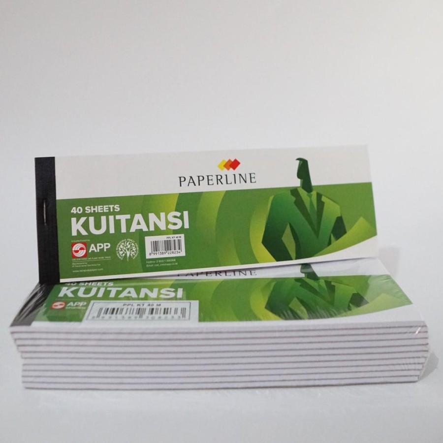 

Buku Kwitansi Mini PAPERLINE 21,5 x 7,5 cm