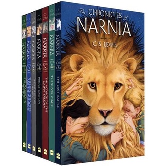 [ENGLISH] BUKU NOVEL THE CHRONICLES OF NARNIA 7 SERIES - LEWIS CS [ORIGINAL]