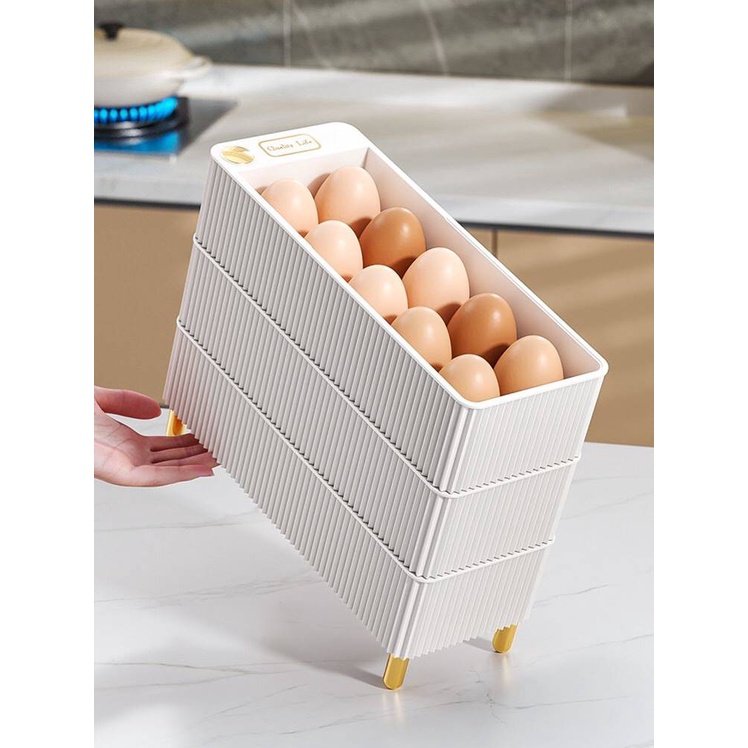 Tempat Penyimpanan Telur Kotak Simpan Telur Rak Telur / Egg Storage Box