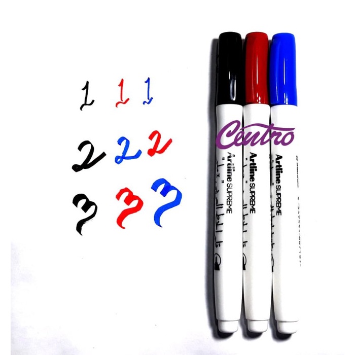 

kaligrafi-perlengkapan- artline supreme calligraphy pen 1.0 pulpen kaligrafi lettering marker -
