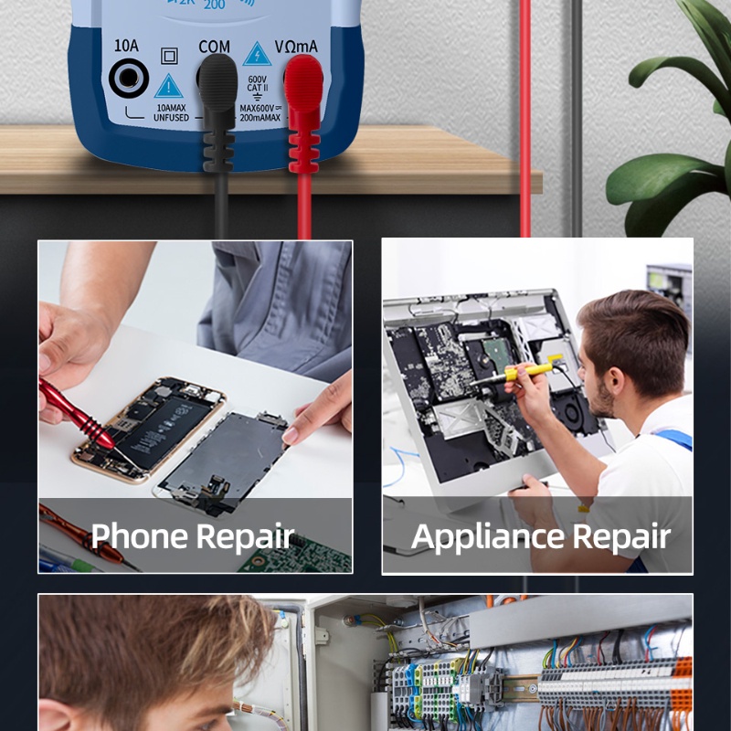 Digital multitester multimeter avometer A830L Visero