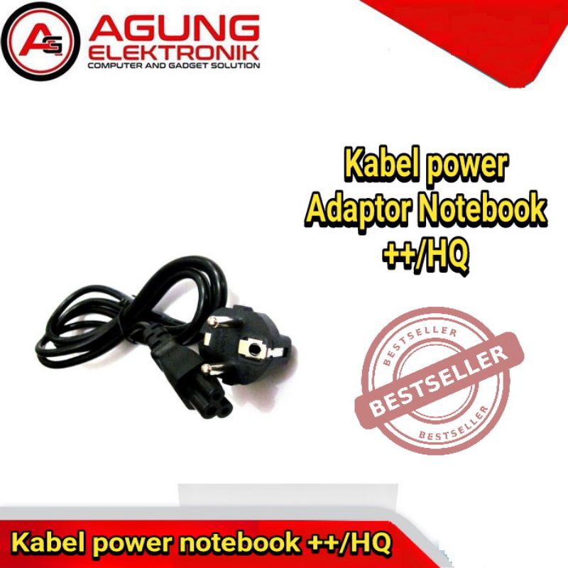 KABEL POWER ADAPTER NOTEBOOK ++/HQ MURAH BERKUALITAS