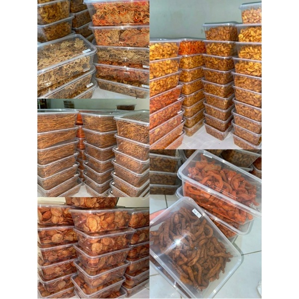 

cemilan kemasan box 170gr Basreng,Makaroni pipa,mie kriyuk,mielidi