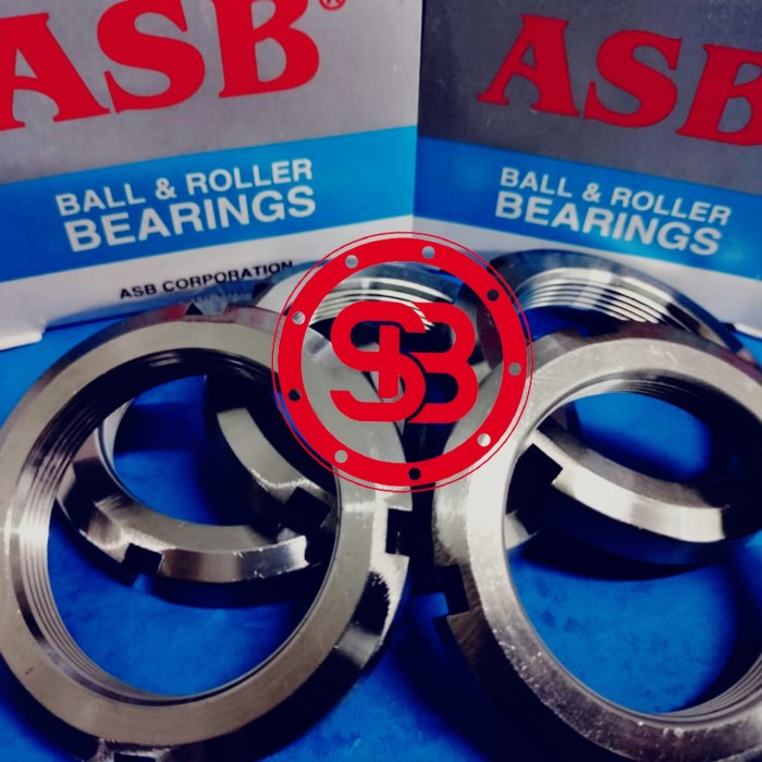 Bearing / Laker / Laher Lock Nut AN 09 (45mm*65mm*10mm) Merk ASB