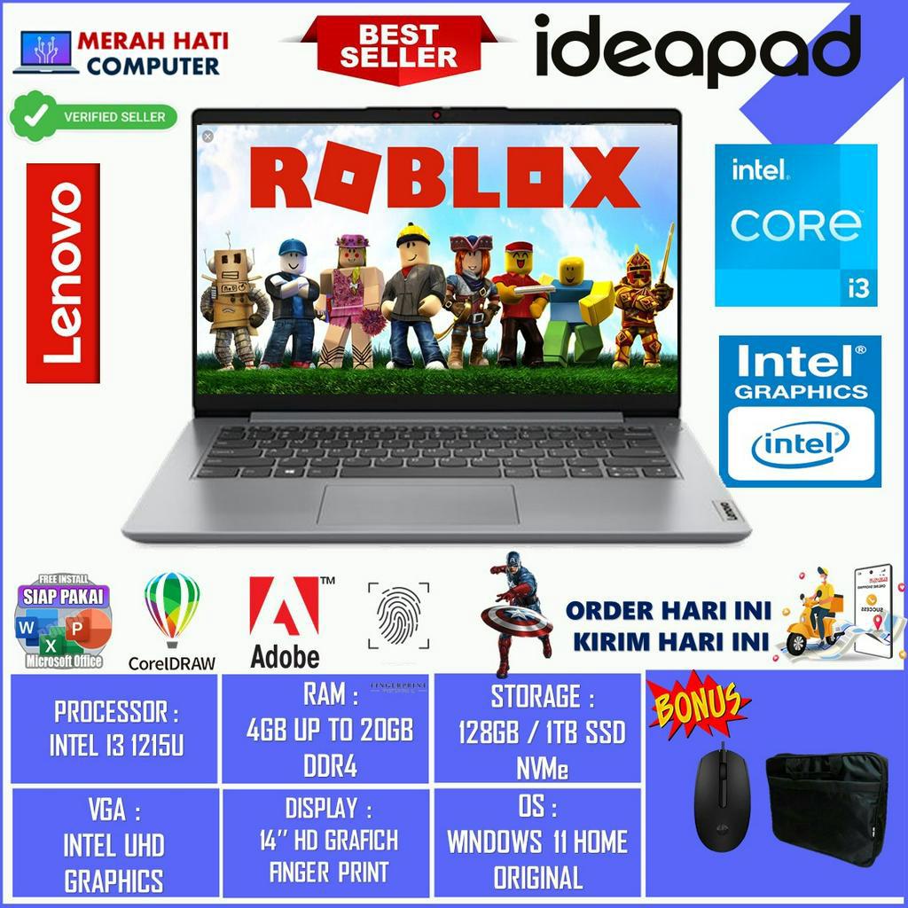 LAPTOP LENOVO IDEAPAD SLIM 1 15 INTEL PENTIUM SILVER N6000 16GB 256GB 15.6 FHD WIN11HOME ORIGINAL