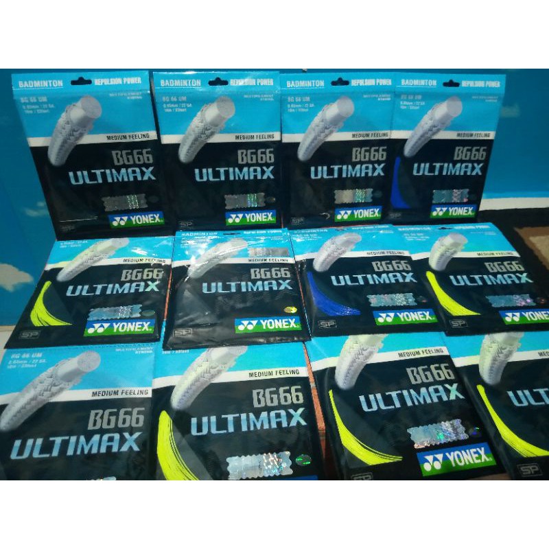 senar Yonex bg66 ultimex dan bg6