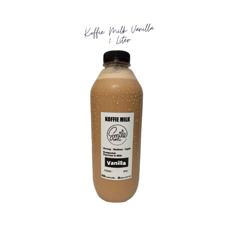 

Kopi Susu Vanila (Koffie Milk Vanila) 1 Liter