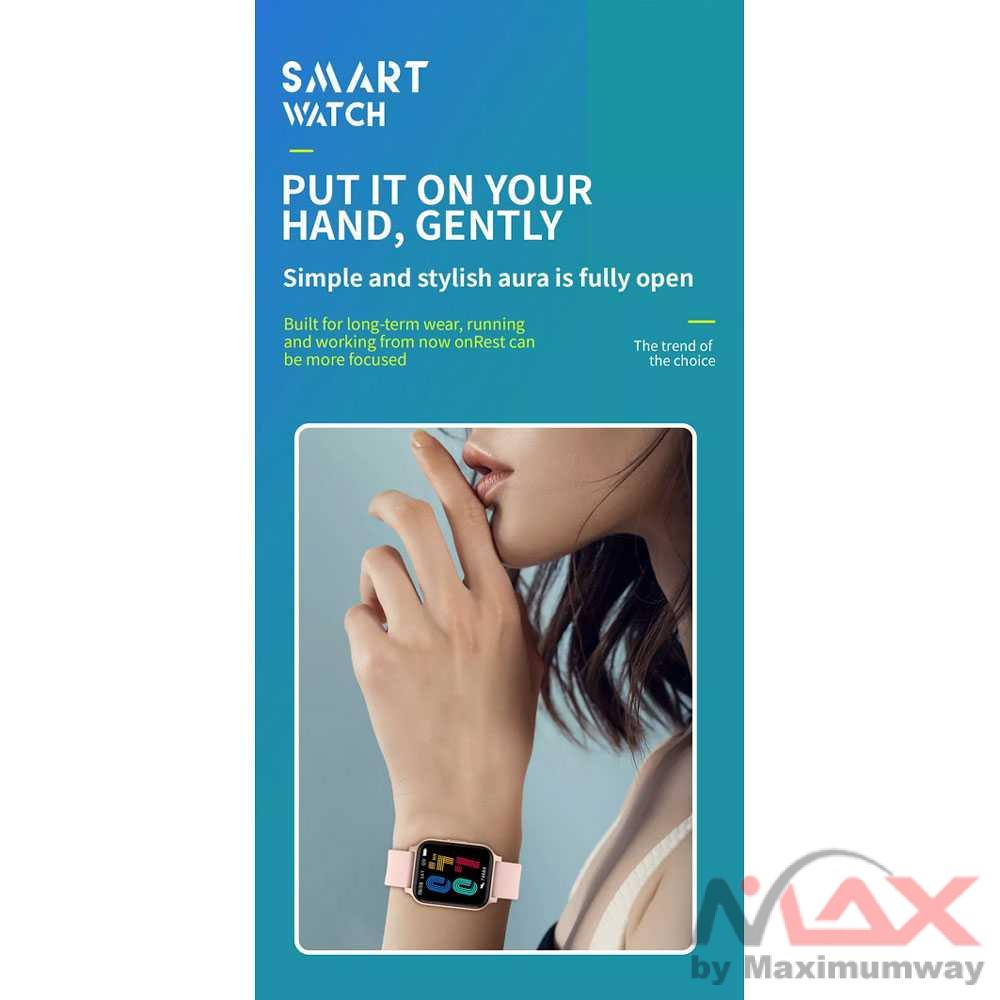 SKMEI X5  Smartwatch Pria Wanita Full Touch Screen TFT Sport Fitness Tracker Heart Rate full layar sentuh TFT jam pintar X5 Women Smart Watch Men Body Temperature Measurement Heart Rate Fitness Tracker Watch Men Smartwatch for Android IOS Phone