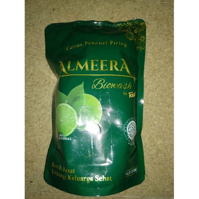 TOTAL Almeera Pencuci Piring  Biowash Diswashing 800ml