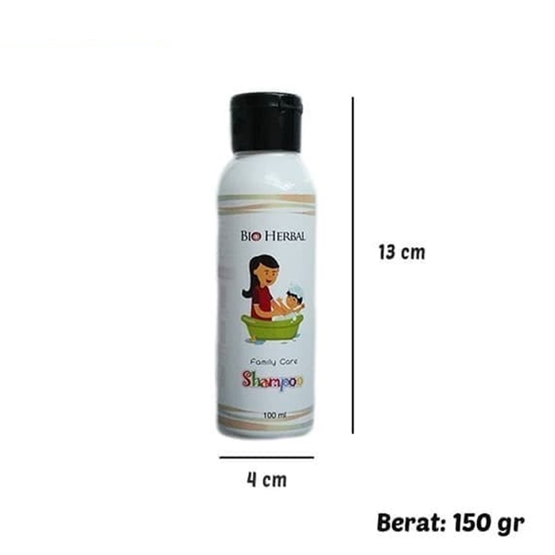 Shampoo Anti Kutu BIO HERBAL Family Care Shampoo 100ml BPOM ORIGINAL