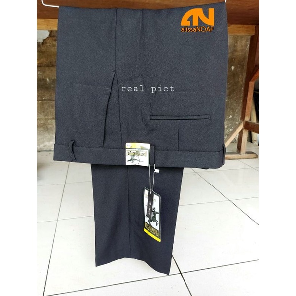 Celana kantor jumbo pria | celana slimfit big size | celana jumbo bagus