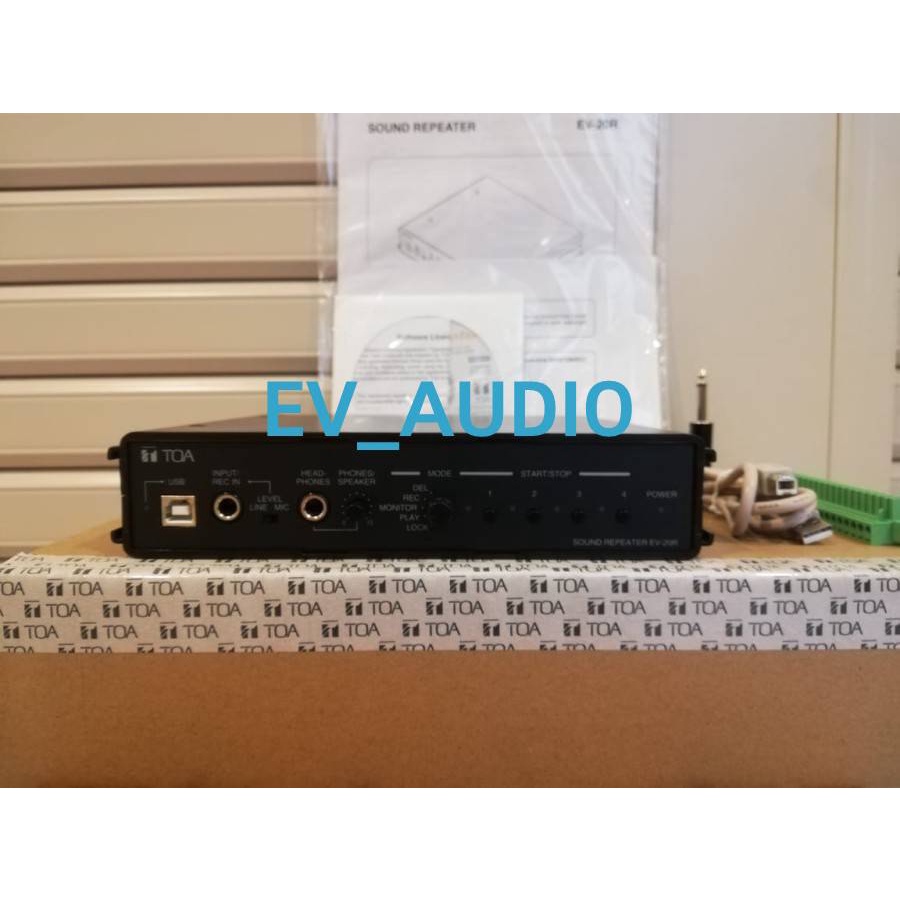Sound Repeater TOA EV 20R W / TOA EV 20 R / TOA EV20R Original Made in Taiwan