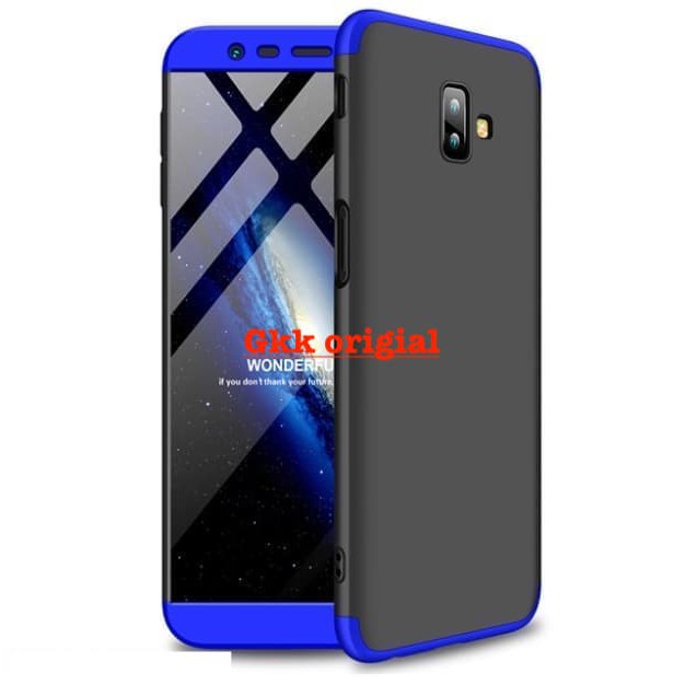 Gkk original samsung j6 plus full cover armor 360