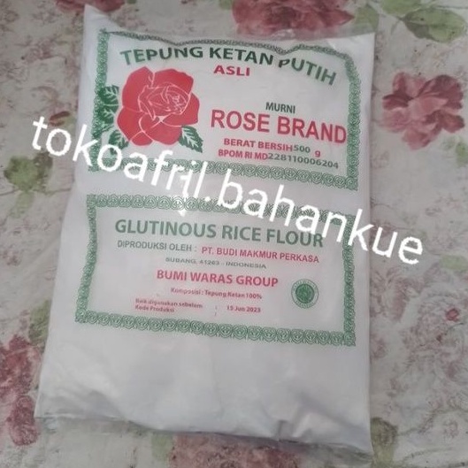 

tepung ketan putih rose brand 500g