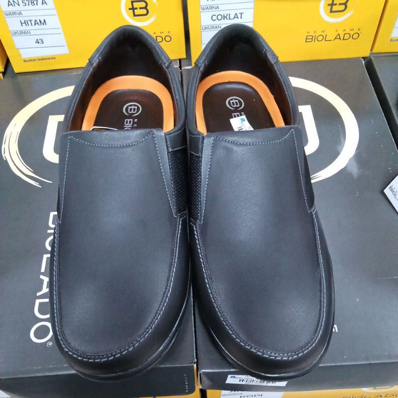 SEPATU FORMAL PRIA BIOLADO AN5727A HITAM 40-43