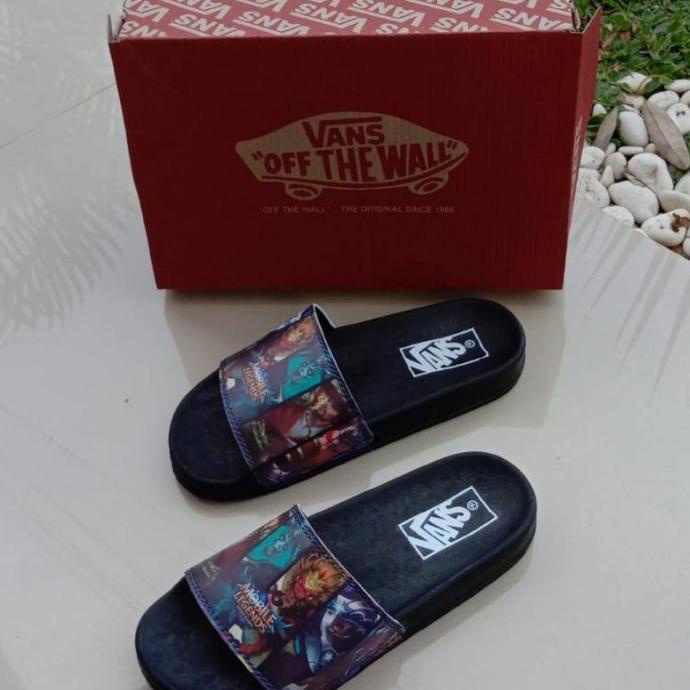 Sandal Anak Laki laki Vans Slop Mobile legend Grade Original