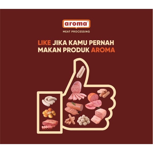 BEEF SALAMI AROMA 250GR 100% ASLI BALI