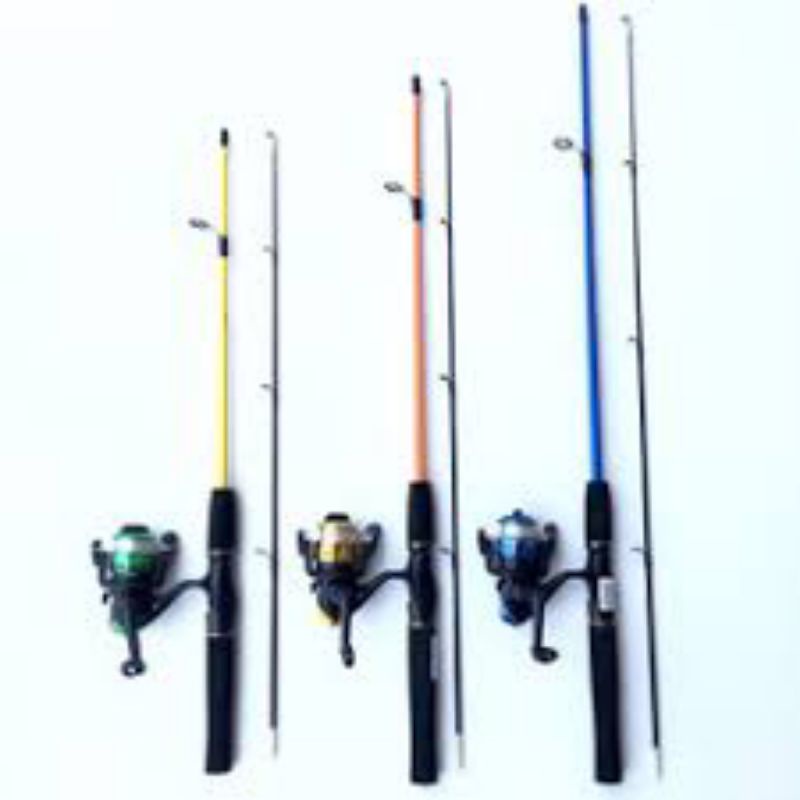 alat pancing fiber set lengkap murah