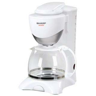 Coffee Maker Sharp HM-80L-W Mesin Pembuat Kopi Listrik HM80L(W) Murah- Garansi Resmi SHARP