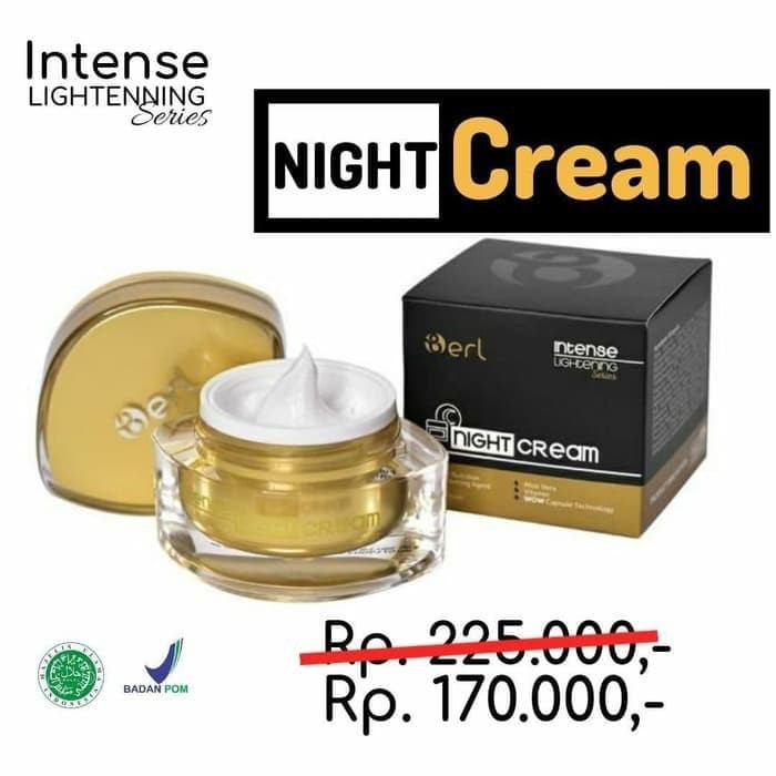 B ERL NIGHT CREAM ORIGINAL 100% #NC