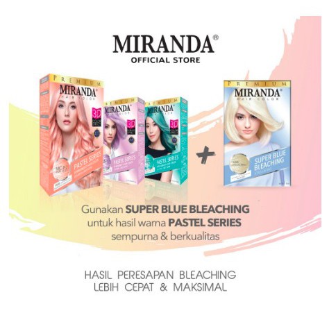 IDOLAKU Miranda Hair Color (Cat Rambut Permanen) Pastel Series MCP2  30ml