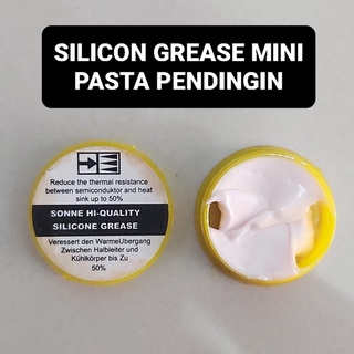 Silicon Grease Mini Pasta Pendingin IC Transistor Silikon Thermal Paste Grace