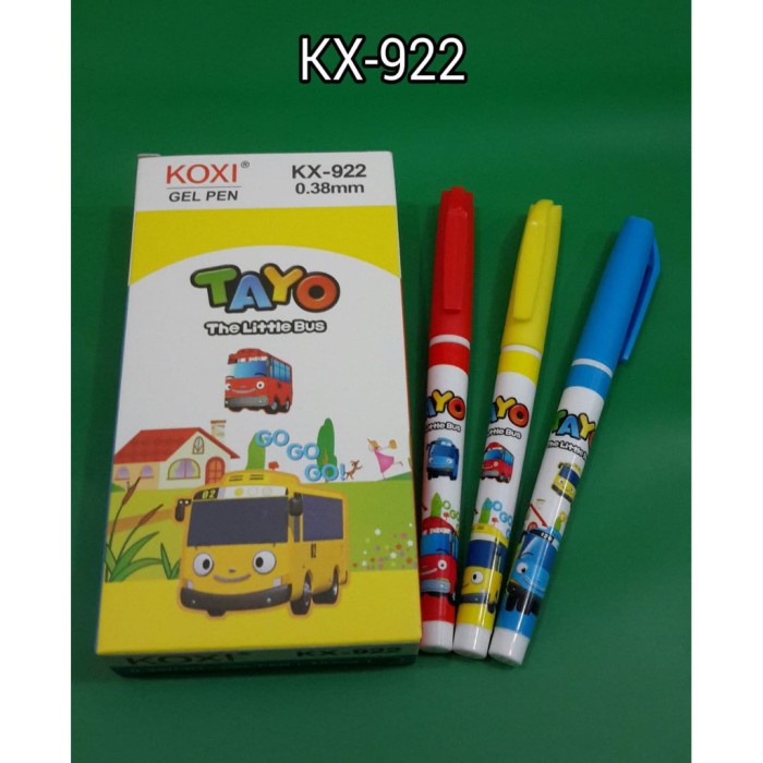 

Mudah Pulpen Gel Tayo Kx-922 Bergaransi