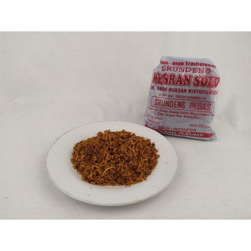 

Serundeng Mesran Solo