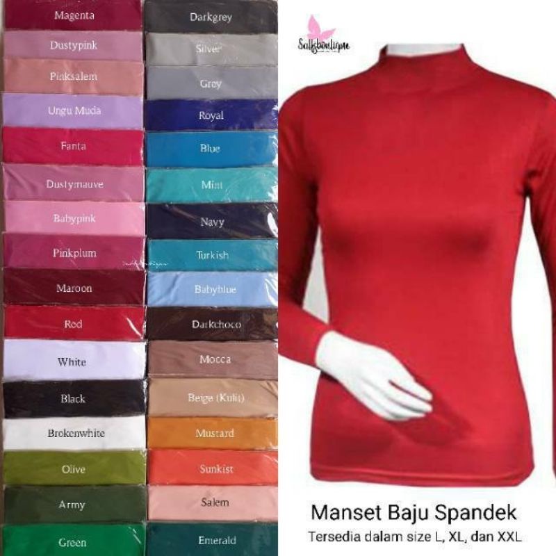 Manset baju spandek premium terlaris