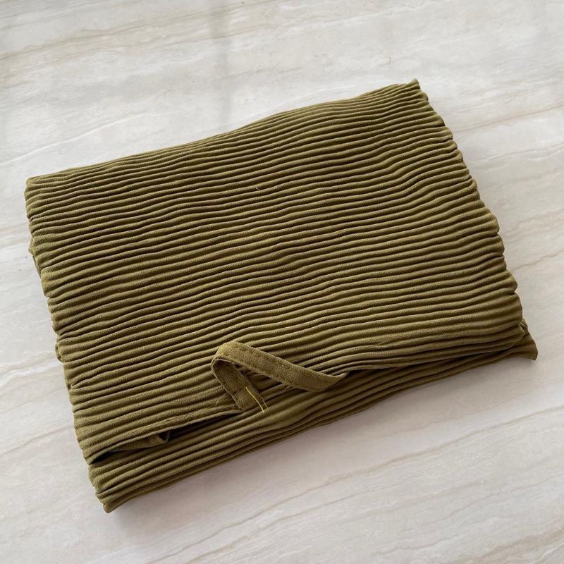 NAMIRA HIJAB/Bergo Maryam Plisket Lidi-Army