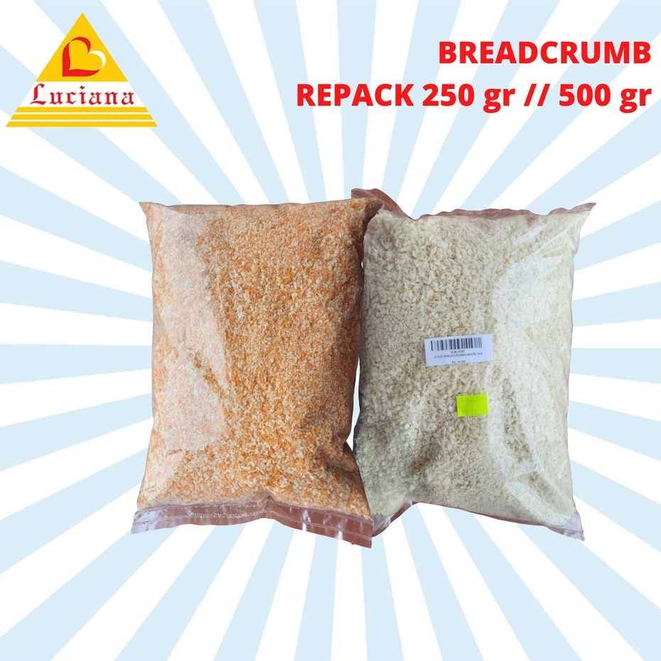 

[MAREM] TEPUNG ROTI / TEPUNG PANIR / BREADCRUMB / PANKO PUTIH 500GR